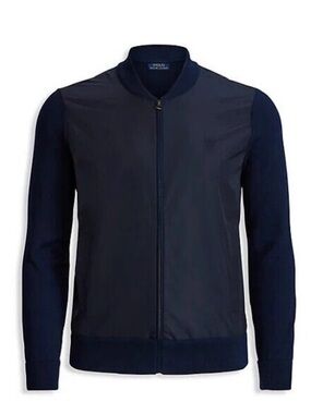 Ralph Lauren Navy Zip Bomber Jacket